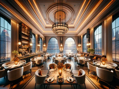 Hotel restaurant